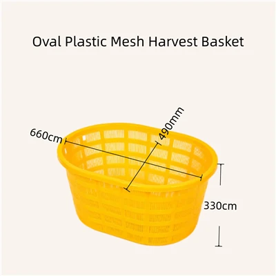 Oval plastik may rekòt panyen