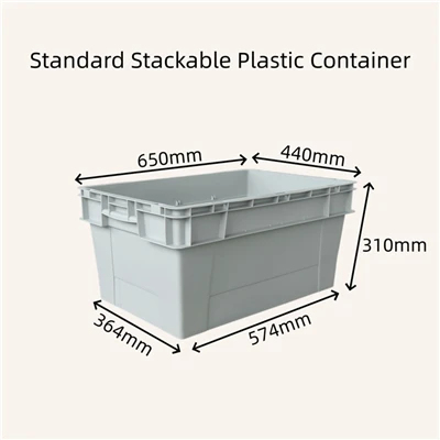 Estanda Stackable Plastic Container